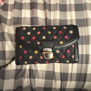 Chic Black Polka Dot Women's Bag